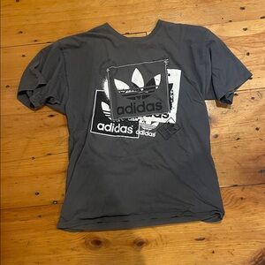Adidas Charcoal Graphic Tee